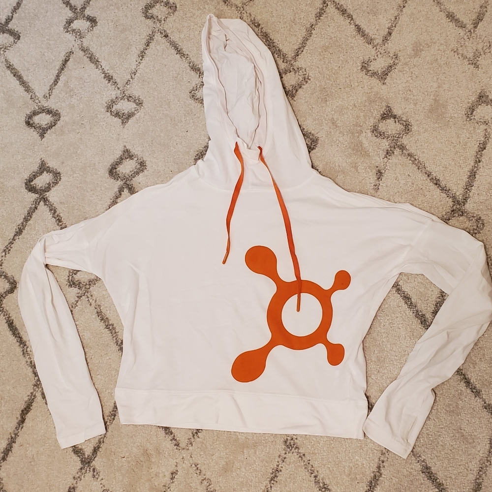 Orangetheory women's cropped hoodie